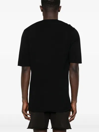 Label Under Construction Cotton T-shirt In Black