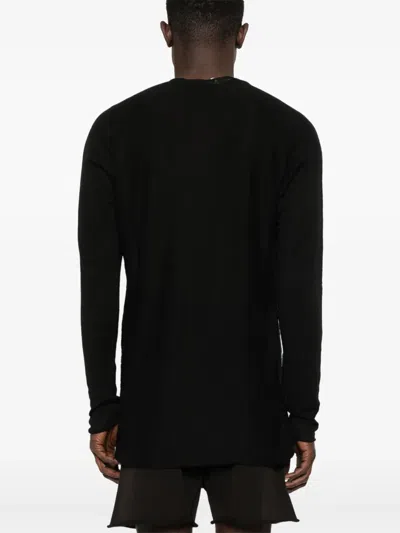 Label Under Construction Arched T-shirt In Black