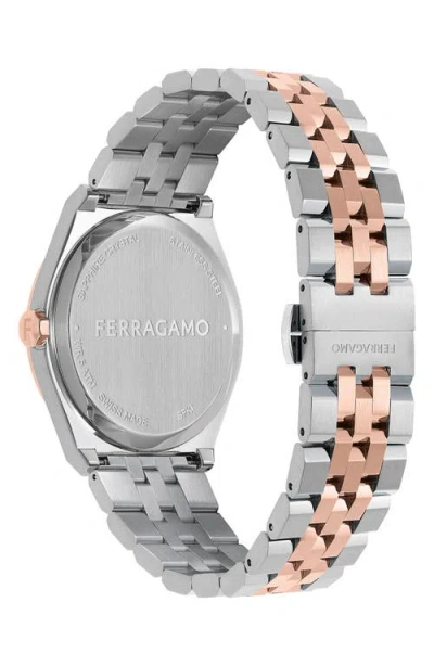 Ferragamo Vega New Bracelet Watch In Metallic