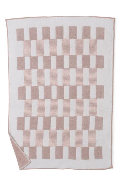Barefoot Dreams Cozychic® Tile Check Throw Blanket In Willow Multi