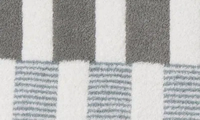 Barefoot Dreams Cozychic® Tile Check Throw Blanket In Willow Multi