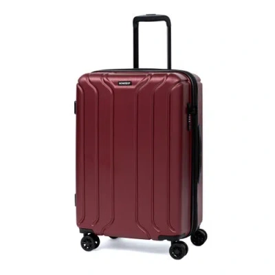 Nonstop New York 3-piece Expandable Spinner Luggage Set And 3-piece Packing Cube Set In Burgundy