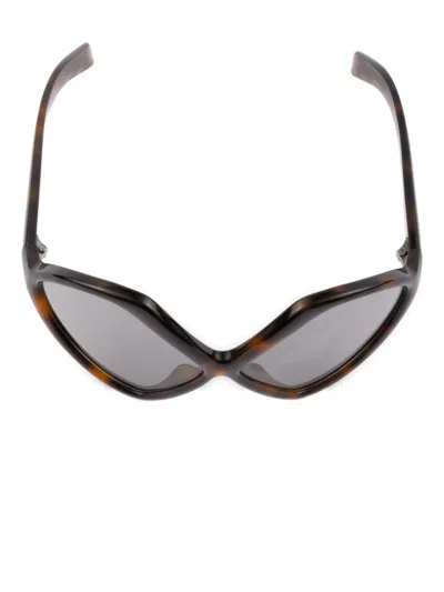 Prada Pr B21s Runway 20d50q Juniper Tartarugato Sunglasses In Brown