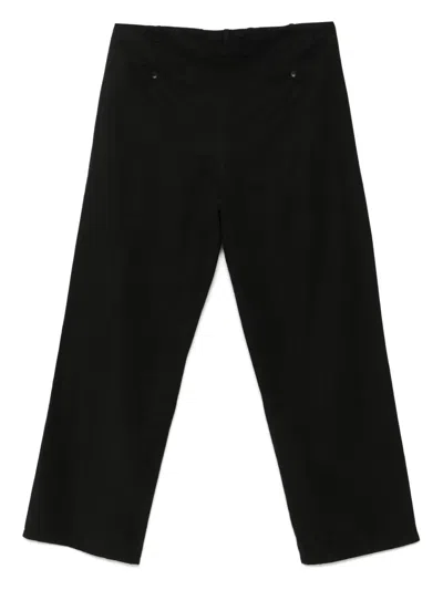 Andrea Ya'aqov Drawstring Trousers In Black