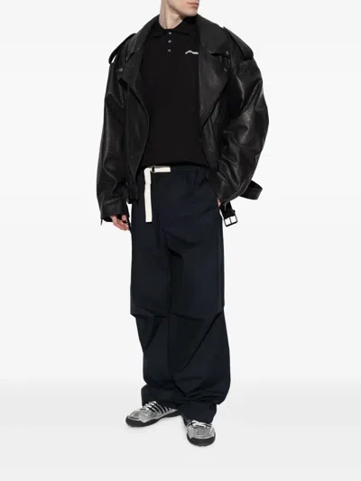 Dsquared2 Polo Shirt With Logo In Black