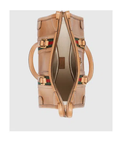 Gucci Small Double G Top-handle Bag In Pink