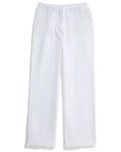 Vineyard Vines Linen Drawstring Pants In White