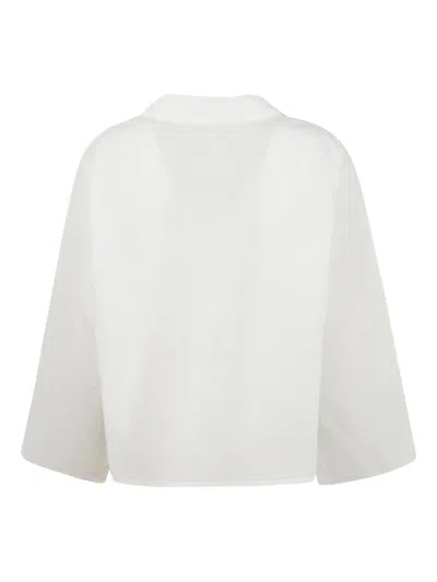 Sofie D'hoore Bi-color Long Sleeve Jacket In Neutrals