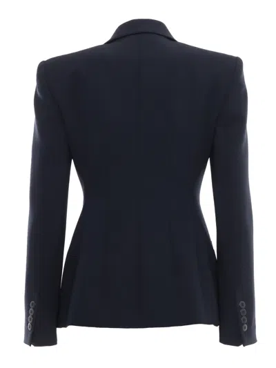 Max Mara Key Jacket In Blue