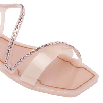 Menghi Rubber Sandals In Pink
