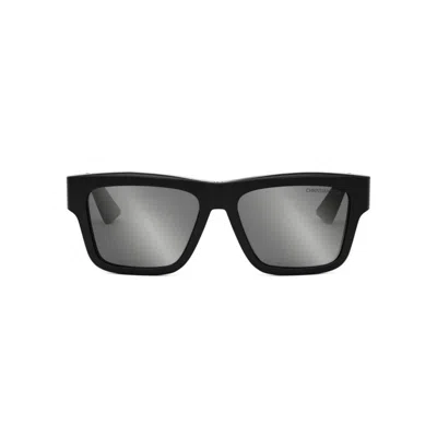 Dior Full Frame Sunglasses In 01c - Black