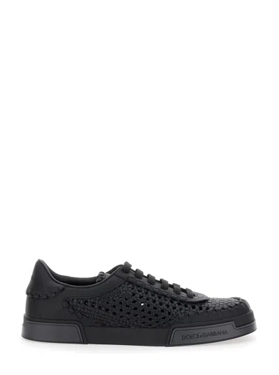Dolce & Gabbana Dolce&gabbana Men Portofino Yacht Sneakers In Black