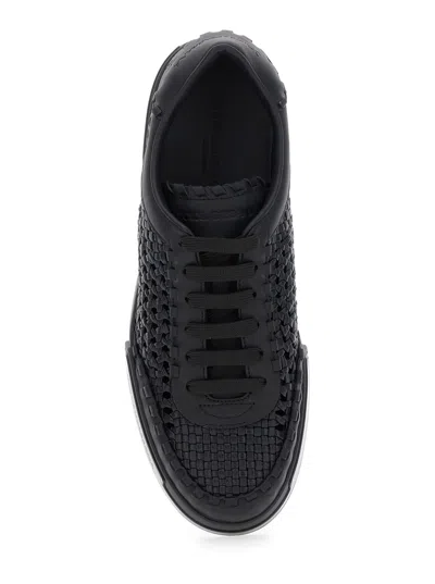 Dolce & Gabbana Dolce&gabbana Men Portofino Yacht Sneakers In Black