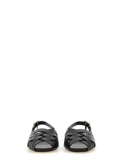Michael Kors Irene Sling Flat In Black