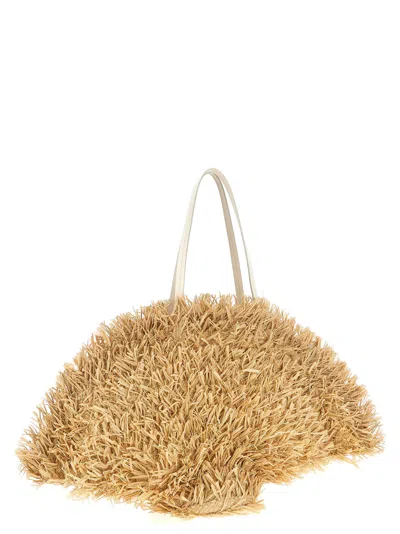 Roger Vivier Women's Tres Vivier Panier Large In Beige