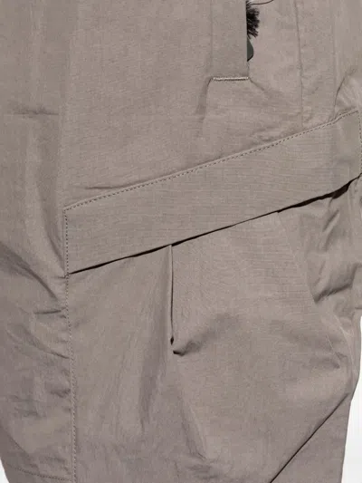 Represent Tech Cargo Shorts Side Pockets In Grey