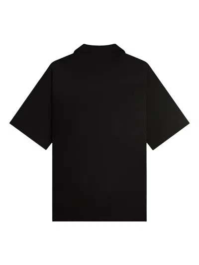 Ksubi Logo-embroidered Shirt In Black