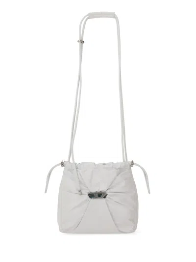 Diesel Scrunch D Bucket Bag In Black