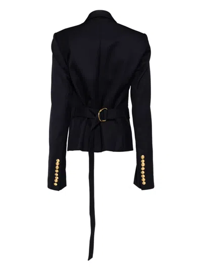 Monse Shrunken Jacket In Blue