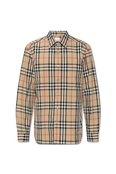 Burberry Reversible Quilted Nylon Overshirt In Black