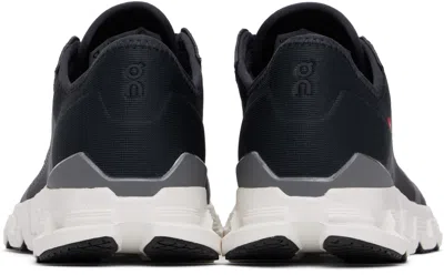 On Cloud X 4 Trainers In Black | Asphalt