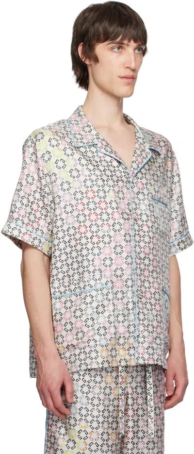 Givenchy Logo Shirt In 960-multicolored