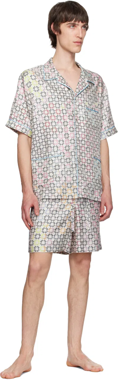 Givenchy Logo Shirt In 960-multicolored