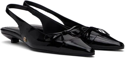 Anine Bing Zoey Slingback Pumps In Black