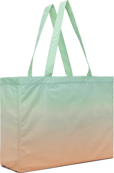 Apc Green  Orange Asics Edition Diane Tote In Saa - Multicolored