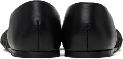 Ancient Greek Sandals Black Aeropi Ballerina Flats