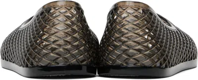 Ancient Greek Sandals Jelly Crystal-embellished Iro Ballet Flats In Gray