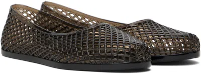 Ancient Greek Sandals Jelly Crystal-embellished Iro Ballet Flats In Gray