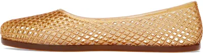 Ancient Greek Sandals Jelly Crystal-embellished Iro Ballet Flats In Brown