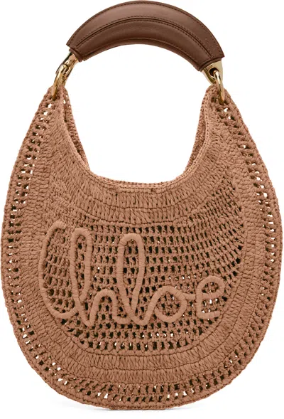 Chloé Beige Made For A Woman Edition Summer Banana Bag In Brown