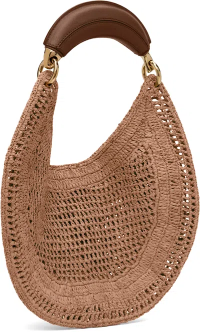 Chloé Beige Made For A Woman Edition Summer Banana Bag In Brown