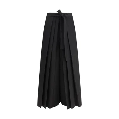 Shop Fabiana Filippi Relaxed Fit Women's Pants In Black