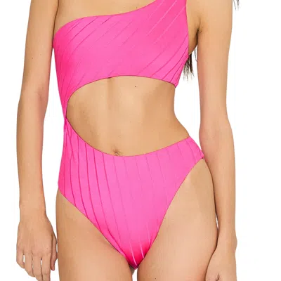 Beach Bunny Swimwear Lilly One Piece Swimsuit In Multi