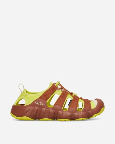 Keen Men S Hyperport H2 Sandals Algae Green In Brown