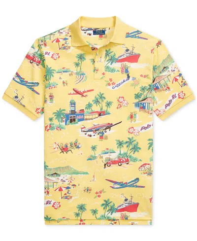 Polo Ralph Lauren Polo À Motif In On Holiday Bear Yellow