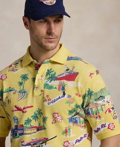 Polo Ralph Lauren Polo À Motif In On Holiday Bear Yellow