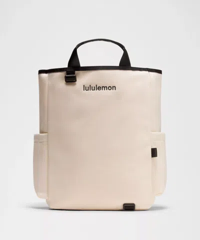 Lululemon - Racket Bag 19l - Black/white,neutral/natural