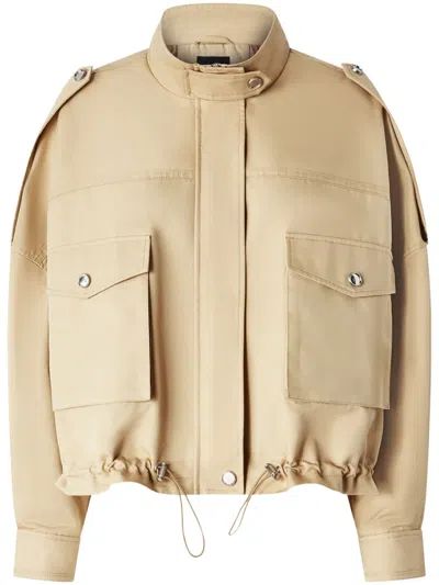 Pinko 'come Mai' Beige Jacket In Neutrals