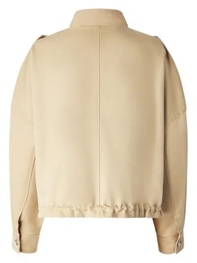 Pinko 'come Mai' Beige Jacket In Neutrals