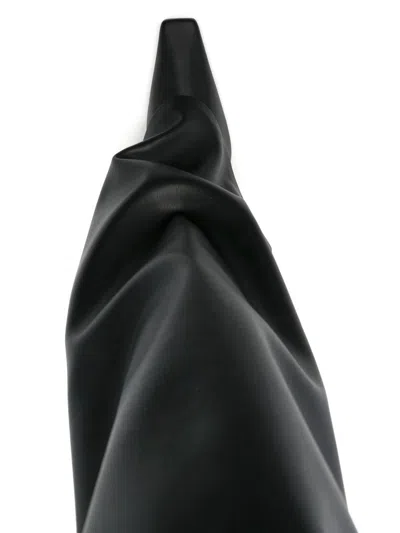 Attico 95mm "robin Otk" Thigh-length Boots In Black