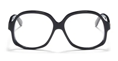 Valentino Vlx-177d - Black / V-light Gold Rx Glasses In Black