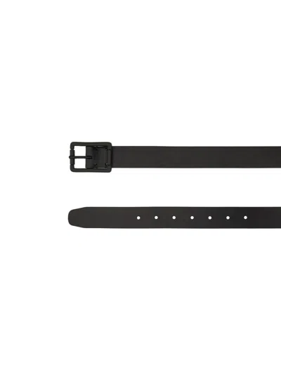 Studio Nicholson Leather Belt In Blue