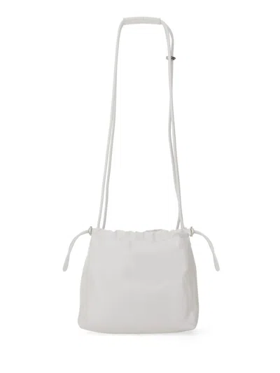 Diesel Bucket Bag "scrunch-d" In White