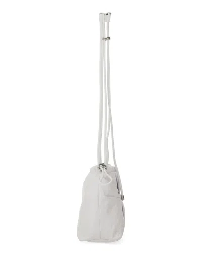 Diesel Bucket Bag "scrunch-d" In White