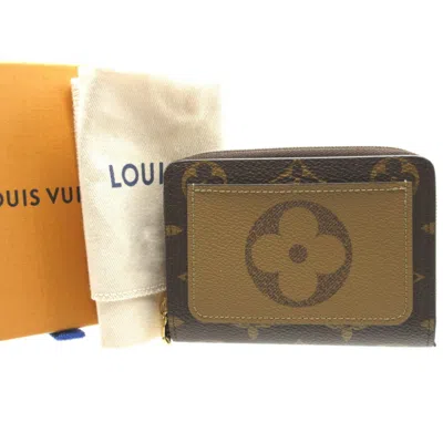 Pre-owned Louis Vuitton Monogram Brown Monogram Monogram Reverse Coin Purse/coin Case ()