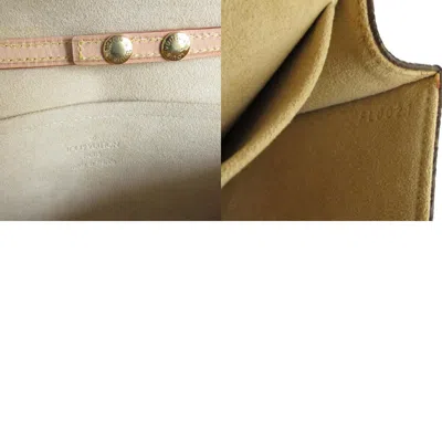 Pre-owned Louis Vuitton Monogram Brown Monogram Pochette Shoulder Bag ()